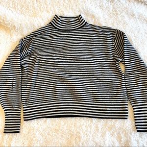 Everlane cashmere striped sweater